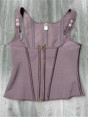 Sculpting Zip-Front Shaping Tank